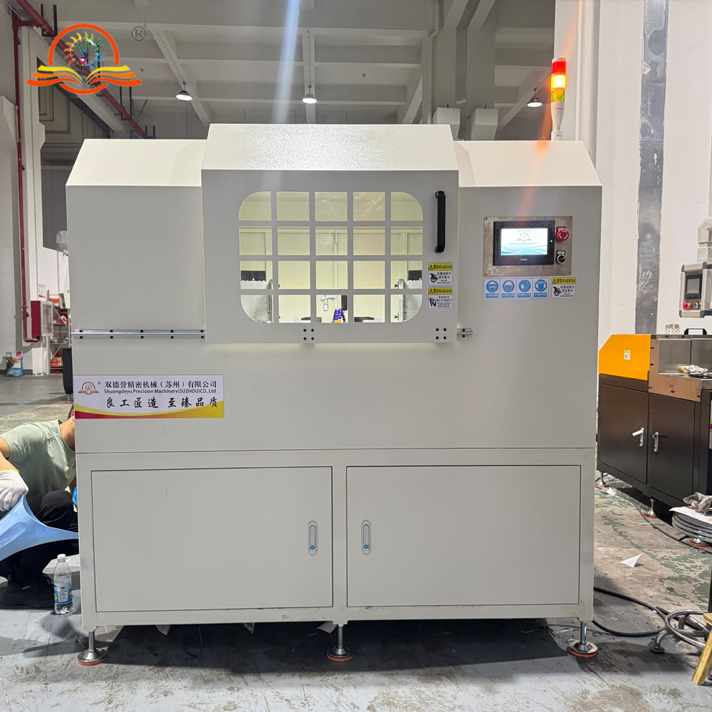 SDY-B350-405NC多轴双方向铝型材切割机｜汽车吸能盒数控切料设备